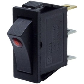 Resim Işıklı Tekli Mercekli Anahtar Ic-113A 