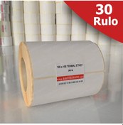 Resim Termal Etiket 100X150 - Barkod Etiket 30 Rulo 7.500 Adet 