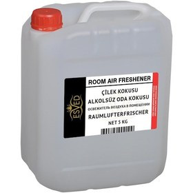 Resim Çilek Kokusu Alkolsüz Oda Parfümü, Ortam Kokusu, Araç Ve Ev Kokusu 5 Litre 