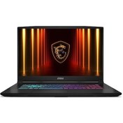 Resim MSI Katana 17 HX B14WFK-216XTR-K31 i7-14650HX 48 GB 512 GB SSD 8 GB RTX5060 17.3" Free Dos Dizüstü Bilgisayar 