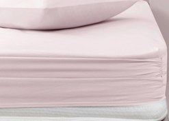 Resim Yataş Bedding 90x200 Noah Lastikli Çarşaf - Pudra 