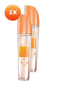 Resim Avon Pur Blanca Golden Burst Kadın Parfüm Edt 50 Ml. İkili Set 