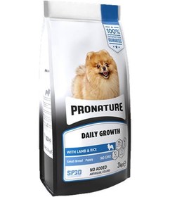Resim Pronature Daily Small Puppy Küçük Irk Kuzulu Yavru Köpek Maması 3 Kg 
