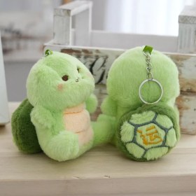 Resim OEMG Yeni 1 Adet Dört Inç Iyi Şanslar Karikatür Peluş Oyuncak Bebek Anahtarlık Sevimli Bebek Anahtar Küçük Kolye Seti (Yurt Dışından) 