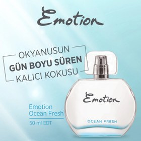 Resim Emotion Ocean Fresh EDT 50 ml 