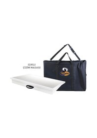 Resim 50X70Cm Işıklı Çantalı Çizim Masası 