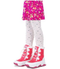 Resim Kiko Kids Alison Bağcıklı Kız Çocuk Kar Botu Fuşya - Pembe Fuşya - Pembe 