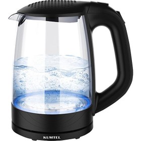 Resim Kumtel Cam Su Isıtıcı Kettle 