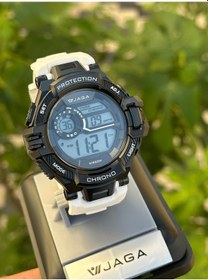 Resim Jaga Dijital Alarm+Kronometre+Işık ve Takvimli 5 Atm Genç Spor Erkek Kol Saati JG021 
