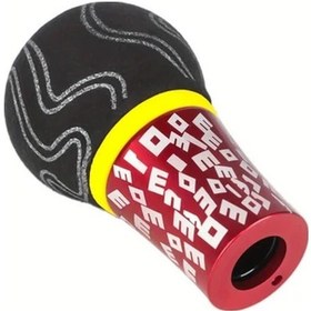 Resim Xuweiwei Red Momo Ultra Gear Shift Button Graffiti Alüminyum Manuel Vites Levyesi Evrensel Araç İçi Dönüşüm Aracı 