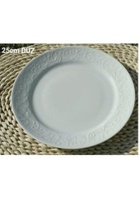 Resim Güral Porselen Bhd25du Bahar Düz Tabak 25 Cm 6 Lı 