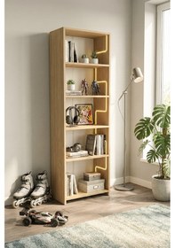 Resim Labirent Ledli Açık Kitaplık Miro 