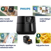 Resim Philips Airfryer 5000 Serisi XXL Connected Fritöz Siyah 