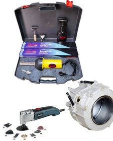 Resim NORTH PLAS ÇAMAŞIR MAKİNESİ PLASTİK KAZAN KAYNAK VE KESME MAKİNESİ SETİ 