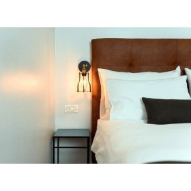 Resim Rıolight Vintage,retro,rustik Mafsallı Siyah Hareketli Kafes Başlık Yatak Başı Aplik 1ADET Fiyatıdı 