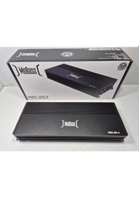 Resim Mobass 4 Kanal Amfi 4 X 200 Rms Ses Ve Bass Amfisi Mobass Mbd-200.4 Oto Anfi 
