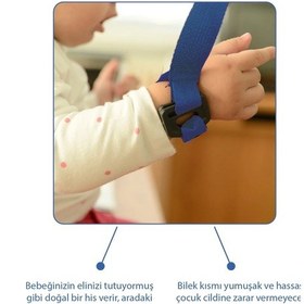 Resim Babyjem Çocuk Yürüme Yardımcısı Güvenlik Kemeri Mavi 