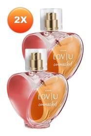 Resim Avon Lov U Connected Kadın Parfüm Edp 50 Ml. İkili Set 