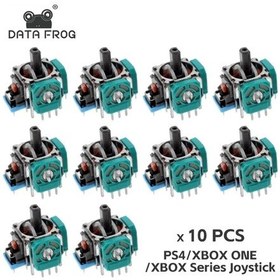 Resim Ps5 İçin Veri Kurbağa Yedek 3d Og Joystick/ps4/anahtarı Pro/xbox One Denetleyici Set 1 