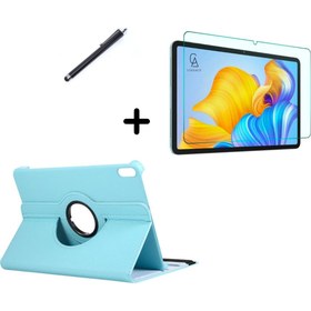 Resim Coolacs Huawei Matepad 11.5" BTK-W09 Uyumlu 360° Dönebilen Standlı Tablet Kılıfı Ekran Koruyucu ve Kalem Set 