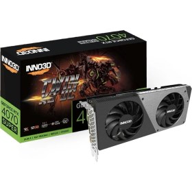 Resim INNO3D Geforce Rtx 4070 Super Twin X2 12GB 192 Bit GDDR6X Ekran Kartı 