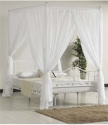 Resim Argimo Yatak Tülü Beyaz Cibinlik 180 x 200 CM 