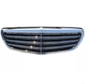 Resim Mercedes W213 E Serisi 2016+ Uyumlu Exclusıve Ön Panjur / Kamera Delikli 