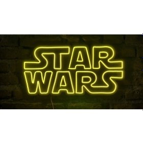 Resim Star Wars Neon Ledli Duvar Aydınlatması 