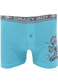 Resim Tutku 0253 Elastan Baskılı Erkek Çocuk Boxer 001 