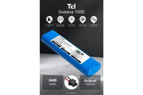 Resim Tcl Sweeva 1000 2600MAH Robot Süpürge Bataryası - Çok Katmanlı Koruma Teknolojisi 