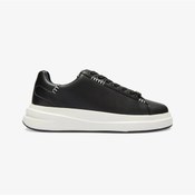 Resim Guess Elba Erkek Siyah Deri Sneaker Fmtlbalea12-black Siyah 