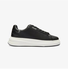 Resim Guess Elba Erkek Siyah Deri Sneaker Fmtlbalea12-black Siyah 