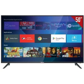 Resim Redline Rt50 50 Inc 127 Ekran Android 4k Uhd Led Tv 