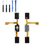 Resim Telefon Kulübesi Samsung J2 J200 Uyumlu Home Tuş Bordu + Tamir Seti Siyah 
