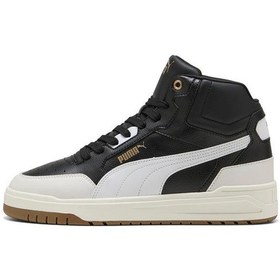 Resim Puma Shuffle Downtown Mid Siyah Sneaker Siyah 