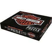 Resim Harley-Davidson Bar & Shield Logo Shaped Puzzle - 571 Pieces 