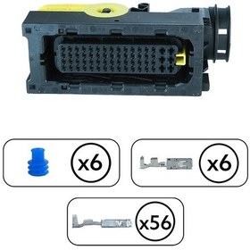 Resim Beyin Soketi 62 Pin Kablosuz 
