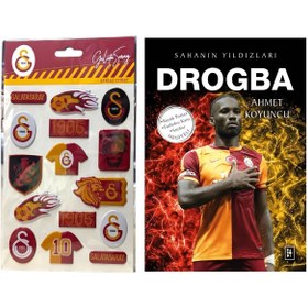 Resim Galatasaray Drogba - Şekilli Etiket- Sticker - Poster Hediyeli 