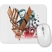 Resim Baskı Dükkanı Vikings Serie Mouse Pad 