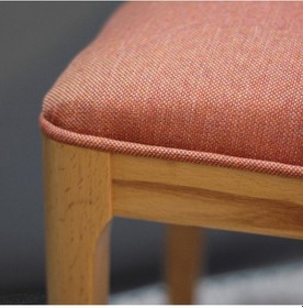 Resim Ahşap Bank, Mutfak Bankı, Modern Bench, Dayanıklı Tasarım Özel Ölçü Ve Renk Kahverengi 