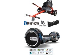 Resim Citymate Elektrikli Kaykay Scooter Hoverboard Akıllı Dengeli + Hover Kart + Çanta Full Paket 