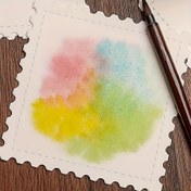 Resim 2 Boyut Seçeneği - İnce Toprak Dokusu, Kalın Çizgili Kenarlar, Boş DIY Sanatsal Renk Kartları ve Kitap İşaretleri Seti Sanatçılar ve Yaratıcı Tutkunlar için - Dye ve Sanat Malzemeleri ile Uyumlu Premium Kalite 