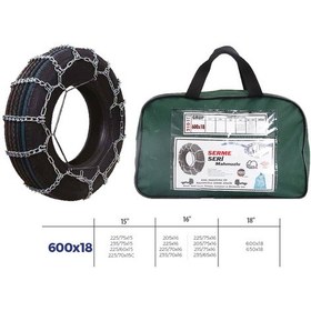 Resim Patinaj Zinciri Minibüs Ve Kamyonet Serme 205x75x16 Tırnaklı Zincir Ebatları İçin Resime Bakınız 