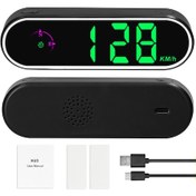 Resim Geeksen Araç Hud Ekranı - Gps Hız Göstergesi, Renkli Led, Hız Uyarısı, Pusula 