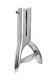 Resim 1/8 İnç Delgeç, Ağır Hizmet Tipi Delgeç, Kağıt Kart Taşınabilir El Tipi Uzun, 2 İnç Erişim Derinliği 3 Mm 