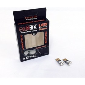 Resim Femex Premium 15Smd Mini T10 Led Ampul Parlak Kırmızı 