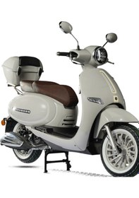 Resim Motolüx Americano 125 CC Benzinli Scooter Gri 