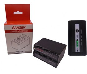 Resim SANGER 7500mAh Göstergeli Sanger Np-F970 Batarya 
