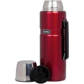 Resim Thermos Stainless King Büyük Boy Termos 2 Li Tre Bordo Renk Bordo 