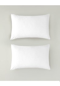 Resim English Home Pure Pamuklu 2'li Yastık Kılıfı 50x70 Cm Beyaz Beyaz 